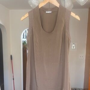 Brunello Cucinelli Brown Sleeveless Blouse